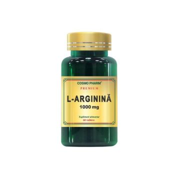 Cosmopharm Premium L-arginina 1000mg, 60 tablete
