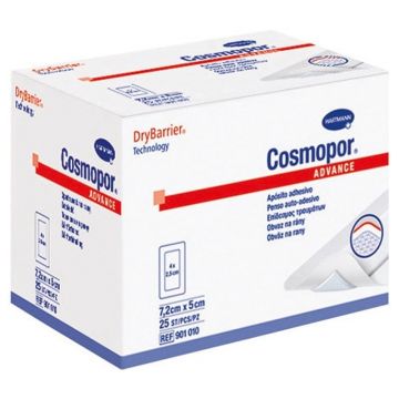 Cosmopor antibacterial 10x8cm x25buc