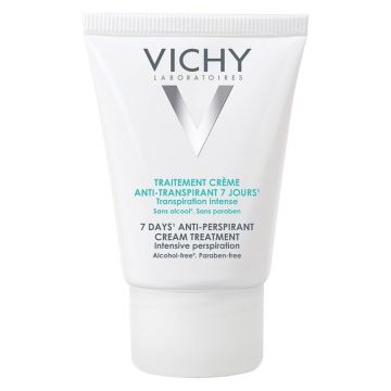 Deodorant crema tratament impotriva transpiratiei abundente, eficacitate 7 zile, 30ml, Vichy