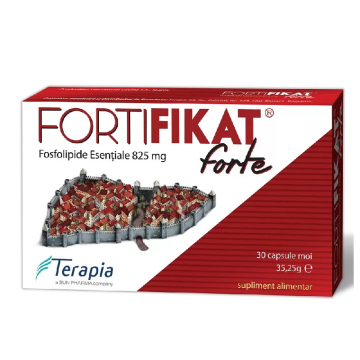 Fortifikat Forte, 825 mg, 30 capsule, Terapia