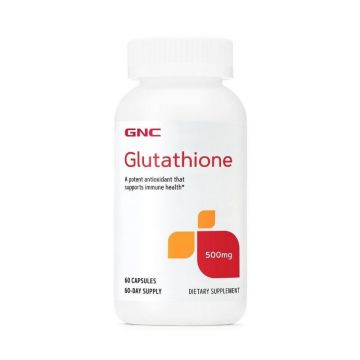GNC L-Glutathione 500 mg, L-Glutation, 60 capsule