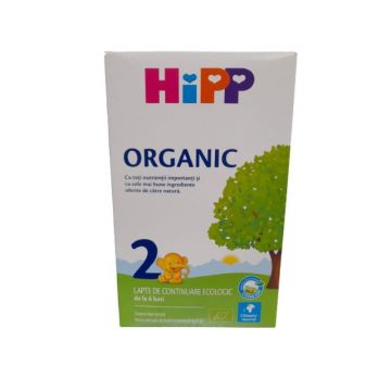 Lapte praf Organic 2, 300g, HiPP