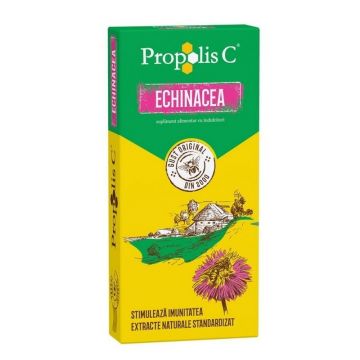 Propolis C + echinaceea, 30 comprimate