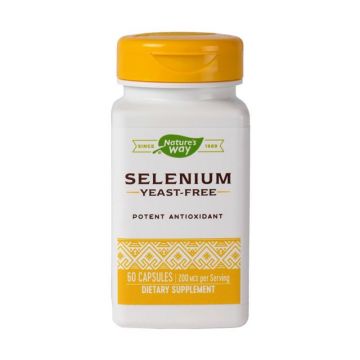 Secom Selenium 200 mcg, impotriva racelii si gripei, 60 capsule