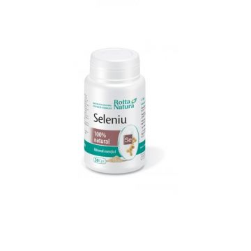 Seleniu natural, 30 capsule, Rotta Natura