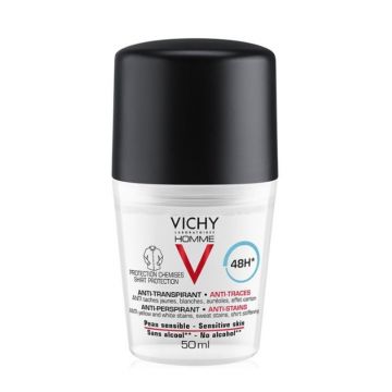 VICHY HOMME deo roll-on anti-urme eficacitate 48h, 50ml