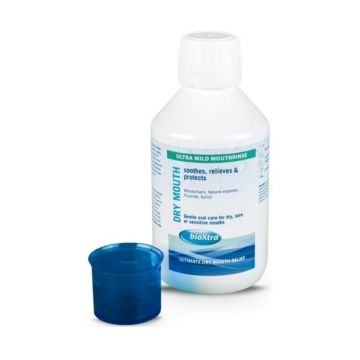 BioXtra Apa de gura ultra-delicata pentru gura uscata, 250ml