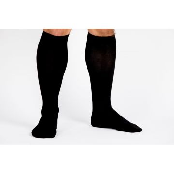 Ciorapi compresivi medicali Unisex VARILEGS (14-18 MmHg), negru - S