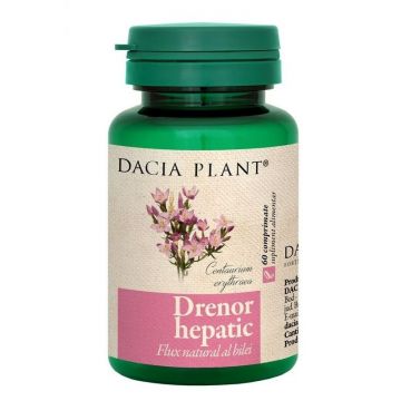 DACIA PLANT Drenor hepatic, 60 comprimate