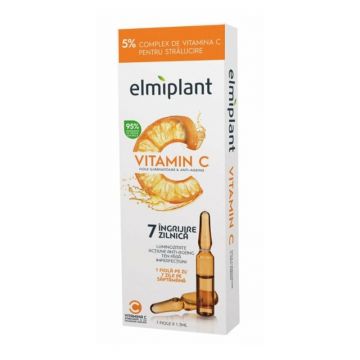 Fiole Antirid Vitamin C, 7 * 1,3 ml, Elmiplant