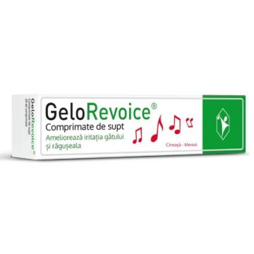 GeloRevoice, 20 comprimate de supt