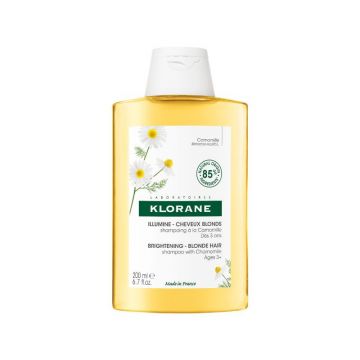 Klorane Sampon cu extract de musetel pentru par blond, 200 ml