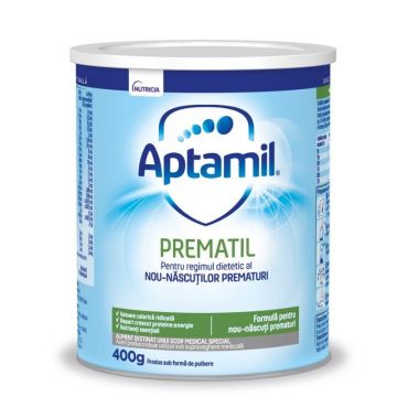 Lapte praf Aptamil® PREMATIL, 400g, nou-nascuti prematuri