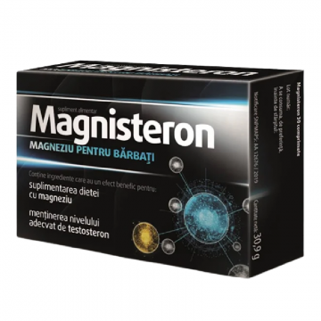 Magnisteron magneziu pentru barbati, 30 comprimate, Aflofarm