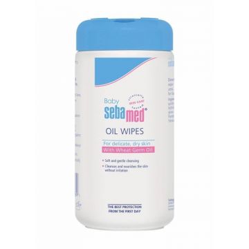 Sebamed Baby - servetele uleioase, 70 bucati