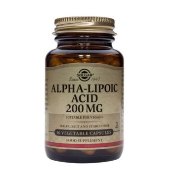 Solgar Alpha Lipoic Acid 200mg, 50 capsule