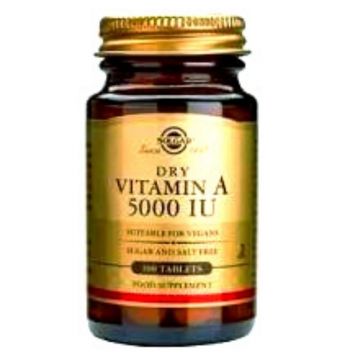 Solgar Vitamina A 5000 UI, 100 capsule