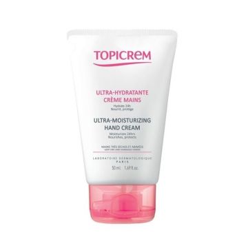 TOPICREM Crema maini ultra-hidratanta, 50 ml