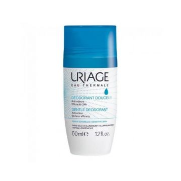 URIAGE Deodorant roll-on delicat fara aluminiu, 50ml