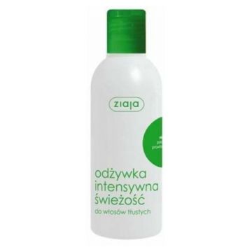 ZIAJA Balsam pentru par gras cu menta fara clatire, 200 ml