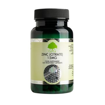 Zinc 15 mg, 120 capsule