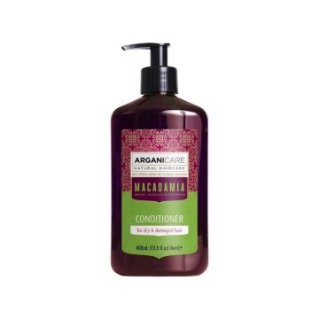 Arganicare Balsam ultra hranitor cu ulei de macadamia, 400 ml