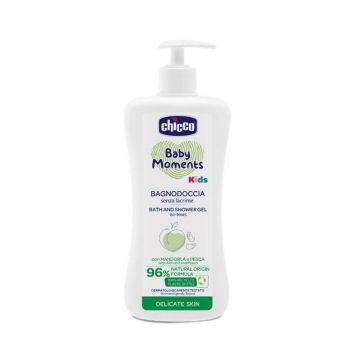 Chicco Baby Moments Kids Gel de dus fara lacrimi, 500ml, 0luni+
