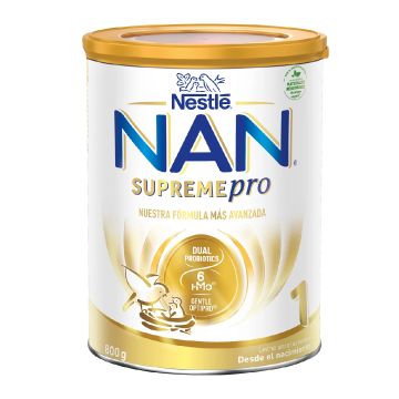 Formula de lapte de inceput, NAN SupremePro 1, 0+ luni, 800 g, Nestlé