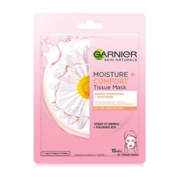 Garnier Skin Naturals Moisture & Comfort Masca de fata + Musetel
