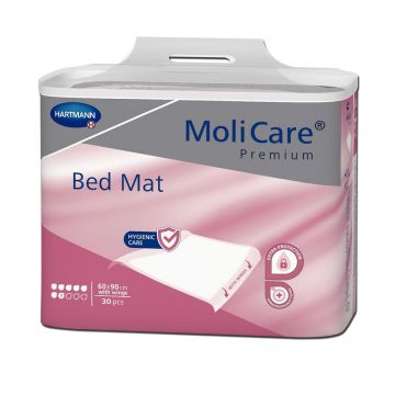 HartMann MoliCare Premium Bed Mat Aleze 7 pic 60x90cm x 30 buc, cu aripioare