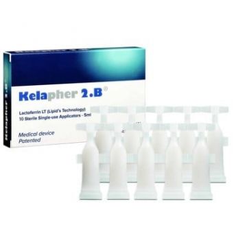 KELAPHER 2B nano-lactoferina crema 10 monodoze sterile, 3 ml