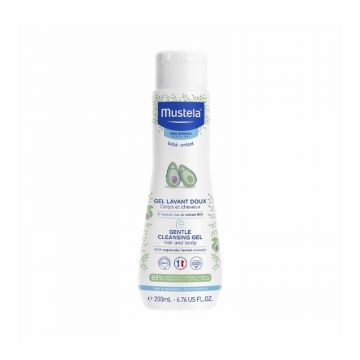 Mustela Gel de curatare par si corp, 200 ml