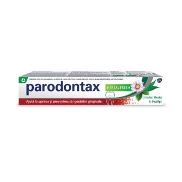 Pasta de dinti Herbal Fresh Parodontax, 75 ml, Gsk
