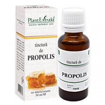 PLE Tinctura de propolis, actiune antimicrobiana, 30 ml