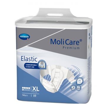 Scutece MoliCare Premium elastic 6 picaturi XL x 14 buc