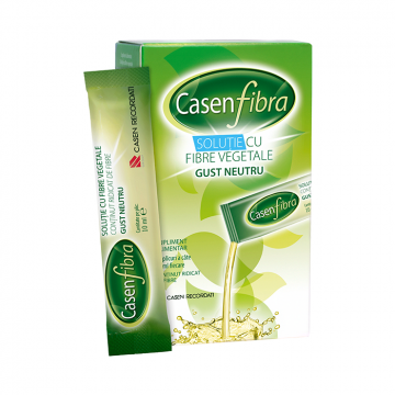 Solutie cu fibre vegetale Casen Fibra, 14 plicuri, Recordati Solutie cu fibre vegetale Casen Fibra, 14 plicuri, Recordati