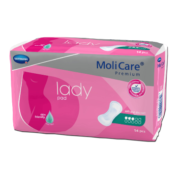 Tampoane MoliCare Premium Lady Pad, 3 picaturi, 14 bucati, HartMann