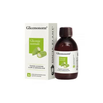 Tinctura Glicemonorm, 200 ml, Dacia Plant