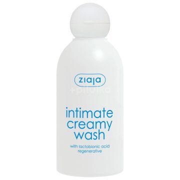 ZIAJA Gel cremos pentru igiena intima cu acid lactobionic, 200 ml