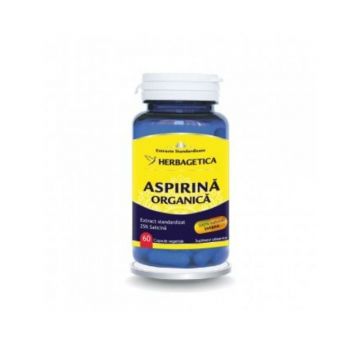Aspirina Organica, 60 capsule