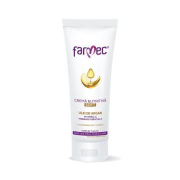 Farmec Crema Nutritiva Soft cu Ulei de Argan, 150ml