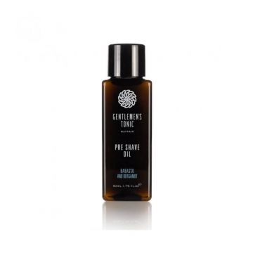 Gentlemen s Tonic Ulei Pre-Barbierit cu 6 uleiuri naturale, 50 ml