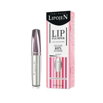 Lipojen Ruj lichid volumizant Crystal Clear semi-mat cu colagen nr. 1, 5 ml