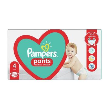 Pampers Pants Scutece chilotel Marimea 4 Maxi, 9-15 kg, 108 bucati