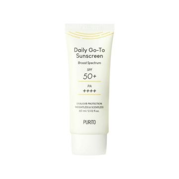 PURITO Daily Go-To Crema de fata cu protectie solara SPF 50+ PA++++, 60ml