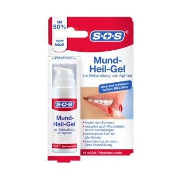 SOS Gel tratare afte bucale, 15ml