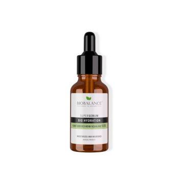 Super Serum Bio Hydration Hemi-Squalane derivat din plante 100%, 30 ml, Bio Balance