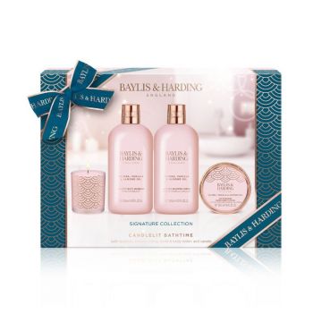 Baylis & Harding, Set cu parfum de jojoba, vanilie si ulei de migdale