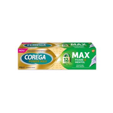 Corega Max Fixare + Mentol Crema adeziva pentru proteza dentara, 40g