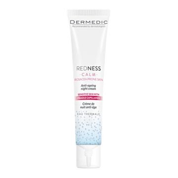 Crema antirid piele cuperozica REDNESS CALM, 40 ml, Dermedic